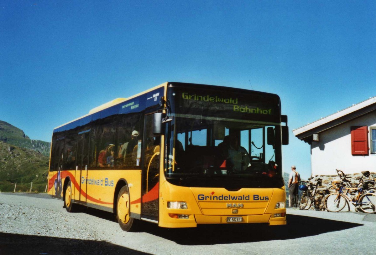 (120'426) - AVG Grindelwald - Nr. 18/BE 382'871 - MAN/Gppel am 23. August 2009 auf der Grossen Scheidegg