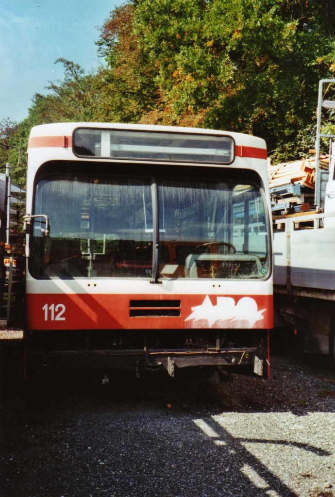 (121'401) - VB Biel (RWB) - Nr. 112 - FBW/R&J am 27. September 2009 in Oberburg, Ziegelgut