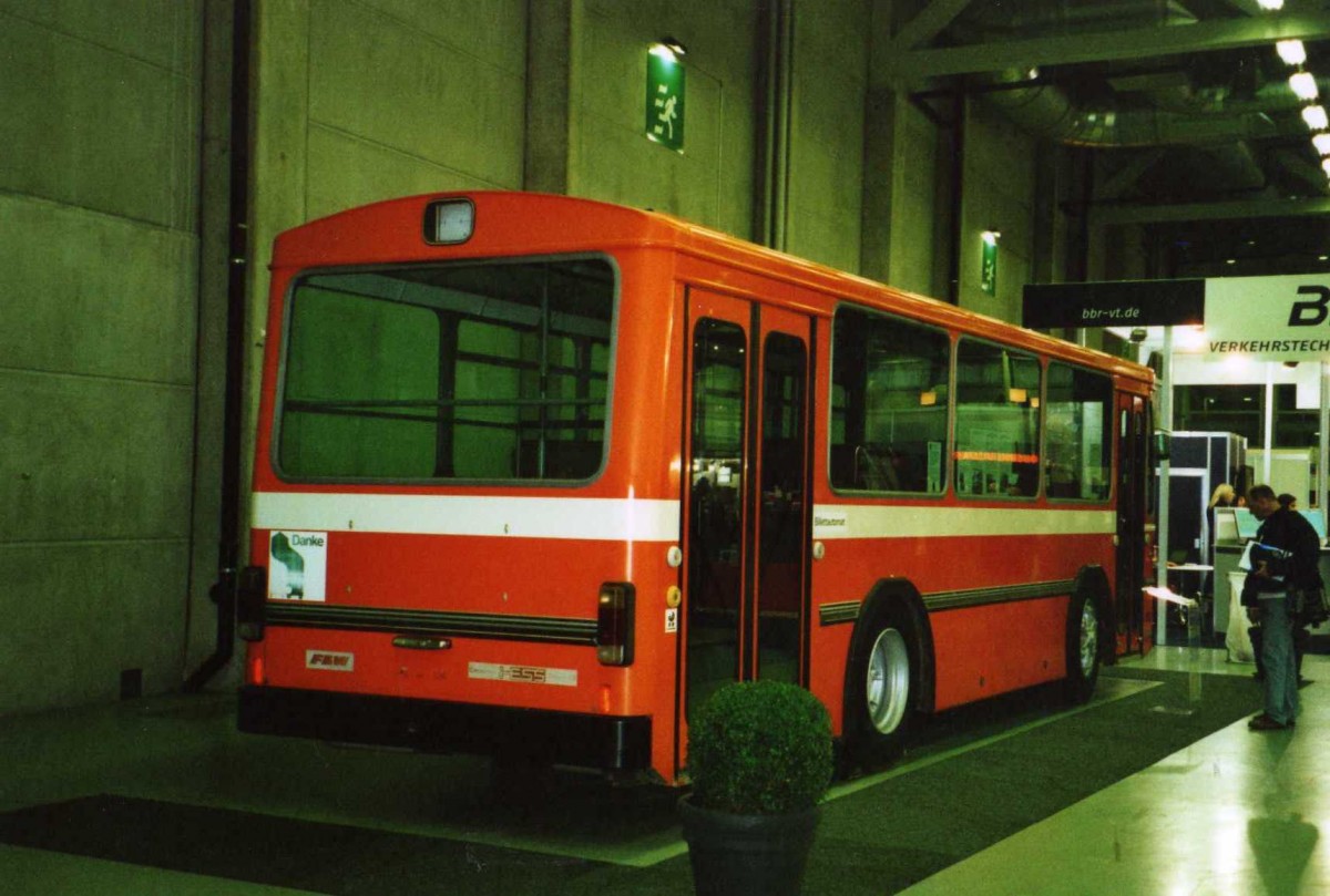 (121'910) - BBA Aarau (RWB) - Nr. 121 - FBW/Hess am 13. November 2009 in Bern, Suissetraffic