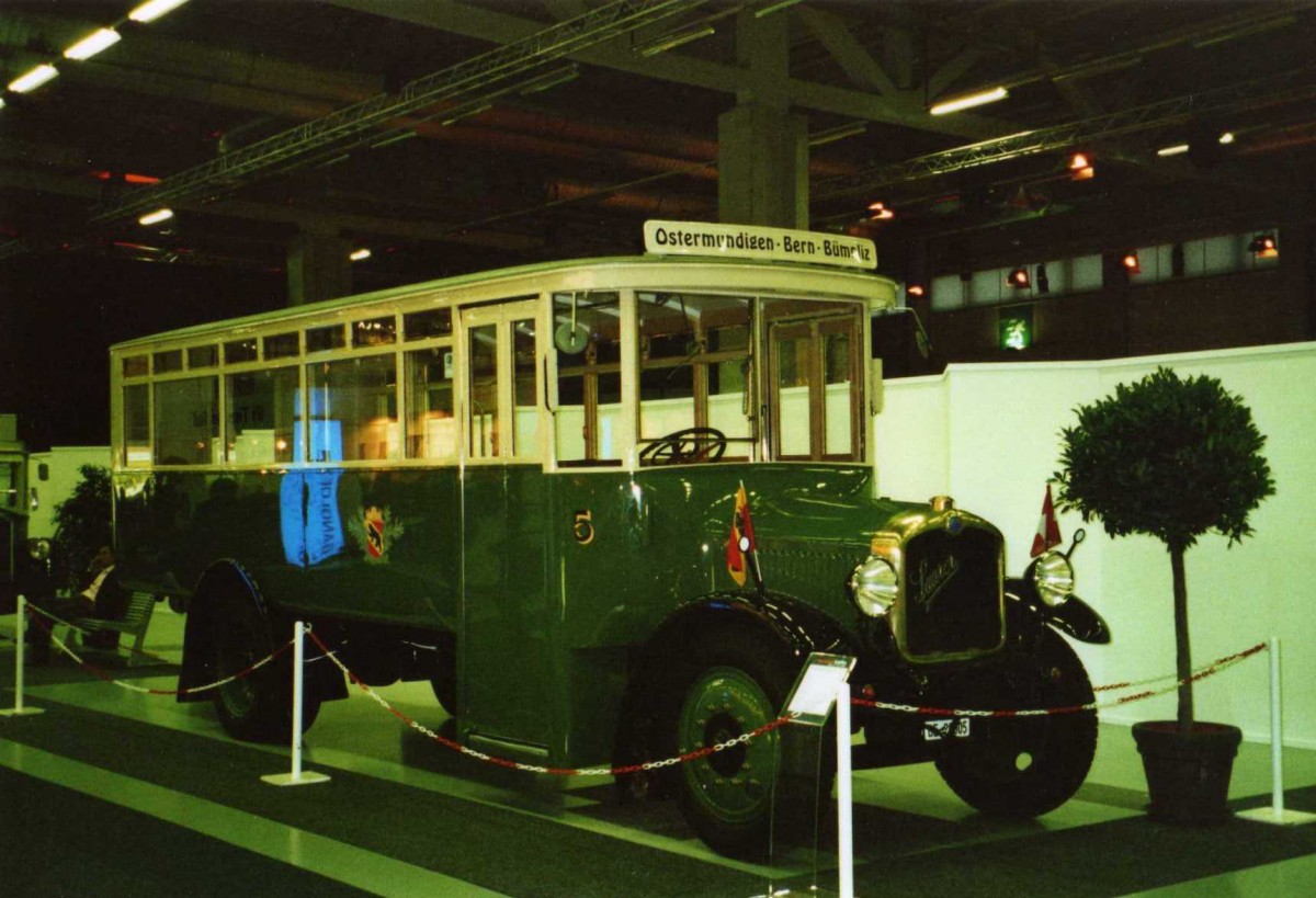 (121'911) - SVB Bern - Nr. 5/BE 29'005 - Saurer am 13. November 2009 in Bern, Suissetraffic