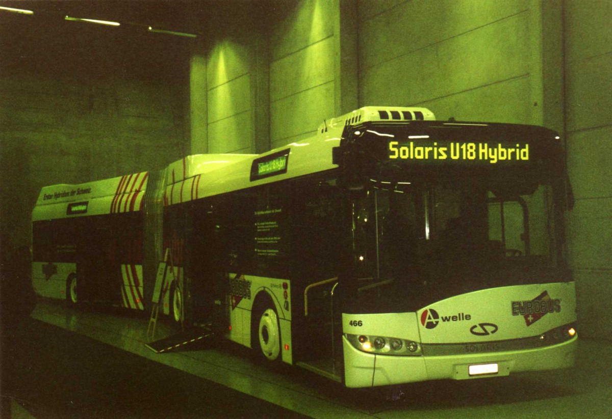 (121'920) - Knecht, Windisch - Nr. 466/AG 6407 - Solaris am 13. November 2009 in Bern, Suissetraffic