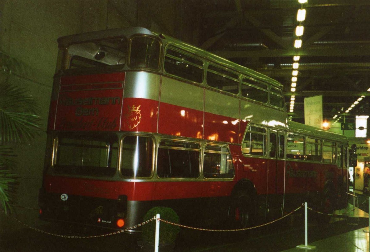 (121'928) - Huselmann, Bern - Nr. 26 - FBW/Vetter-R&J (ex AFA Adelboden Nr. 9) am 13. November 2009 in Bern, Suissetraffic