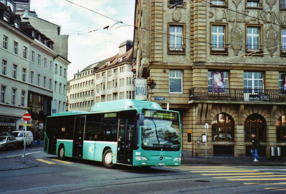 (122'109) - BVB Basel - Nr. 804/BS 2804 - Mercedes am 17. November 2009 in Basel, Schifflnde