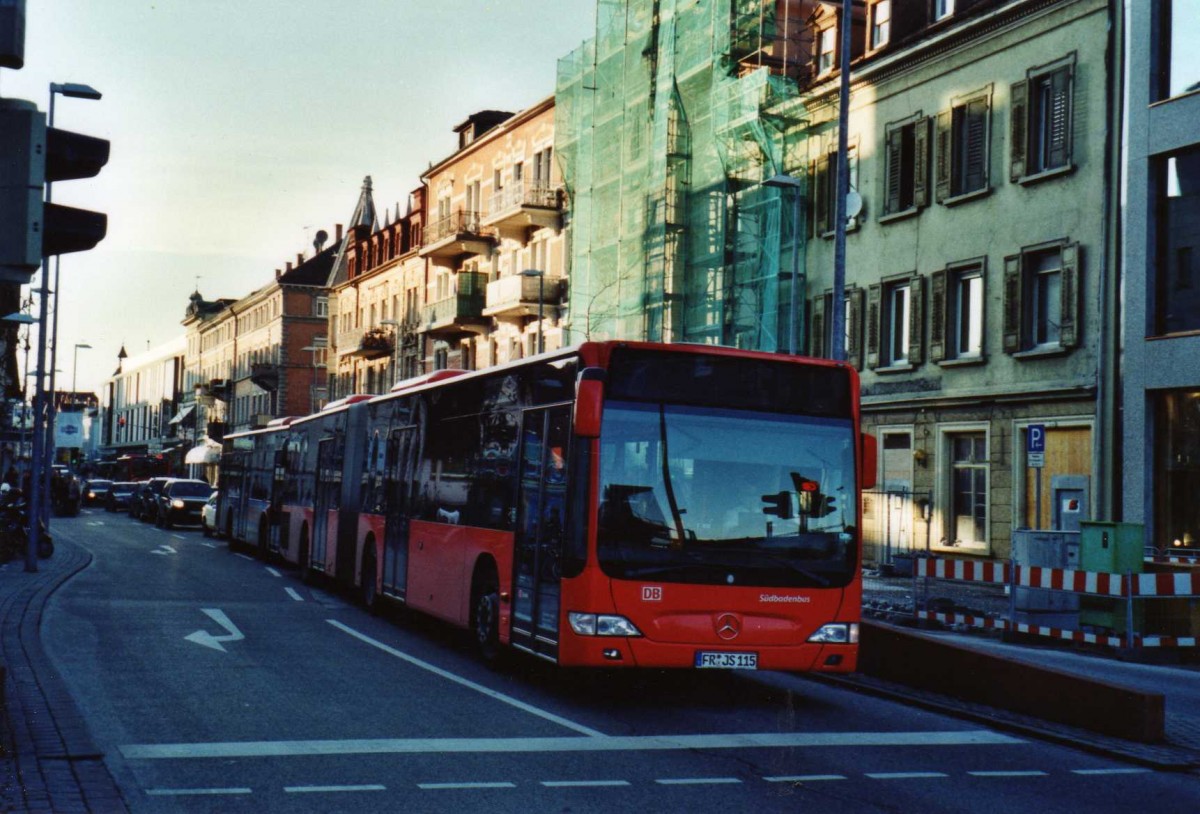 (122'206) - SBG Freiburg - FR-JS 115 - Mercedes am 18. November 2009 in Konstanz, Bodanstrasse