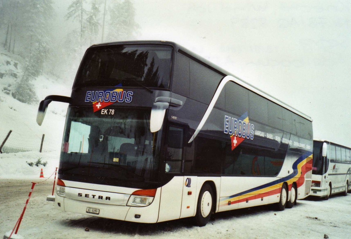 (123'834) - Knecht, Windisch - Nr. 78/AG 8289 - Setra am 9. Januar 2010 in Adelboden, ASB