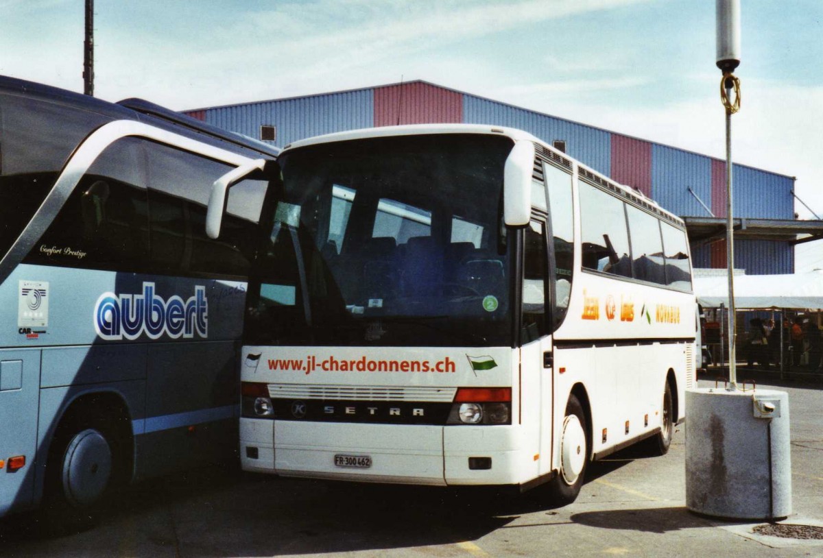 (125'107) - Chardonnens, Ftigny - FR 300'462 - Setra (ex Jean-Louis, Ftigny) am 18. Mrz 2010 in Thun, Expo