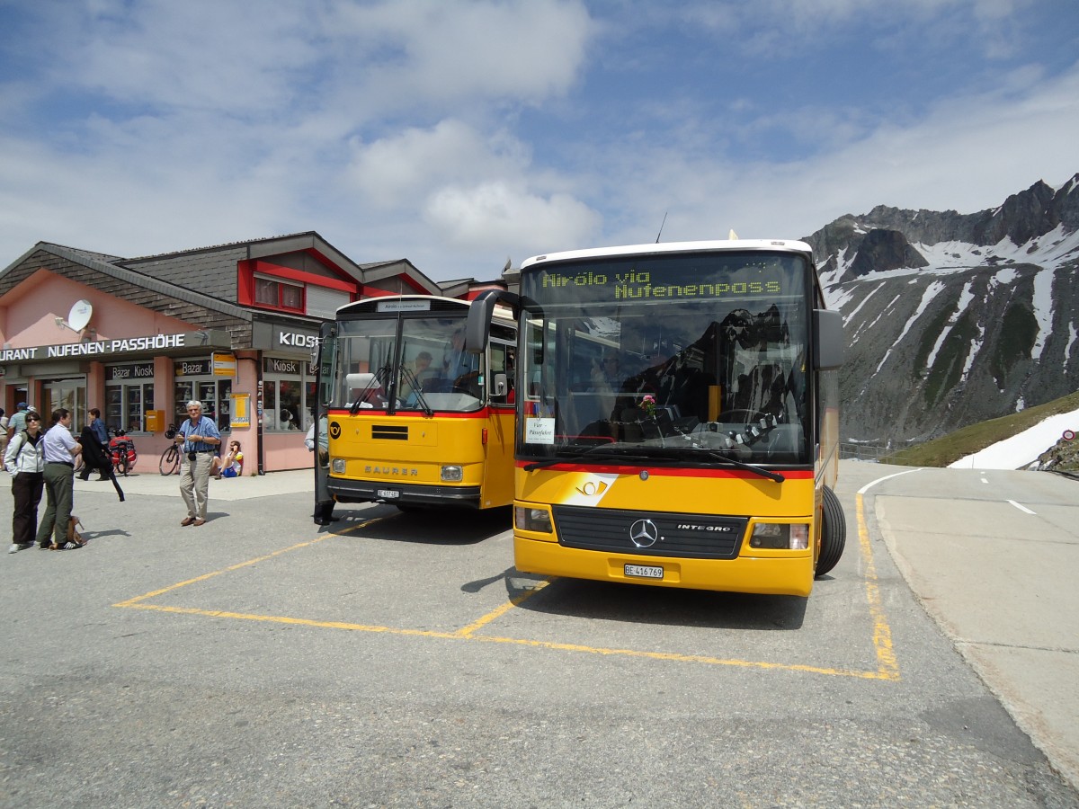 (127'550) - AVG Meiringen - Nr. 69/BE 416'769 - Mercedes am 4. Juli 2010 in Nufenen, Passhhe