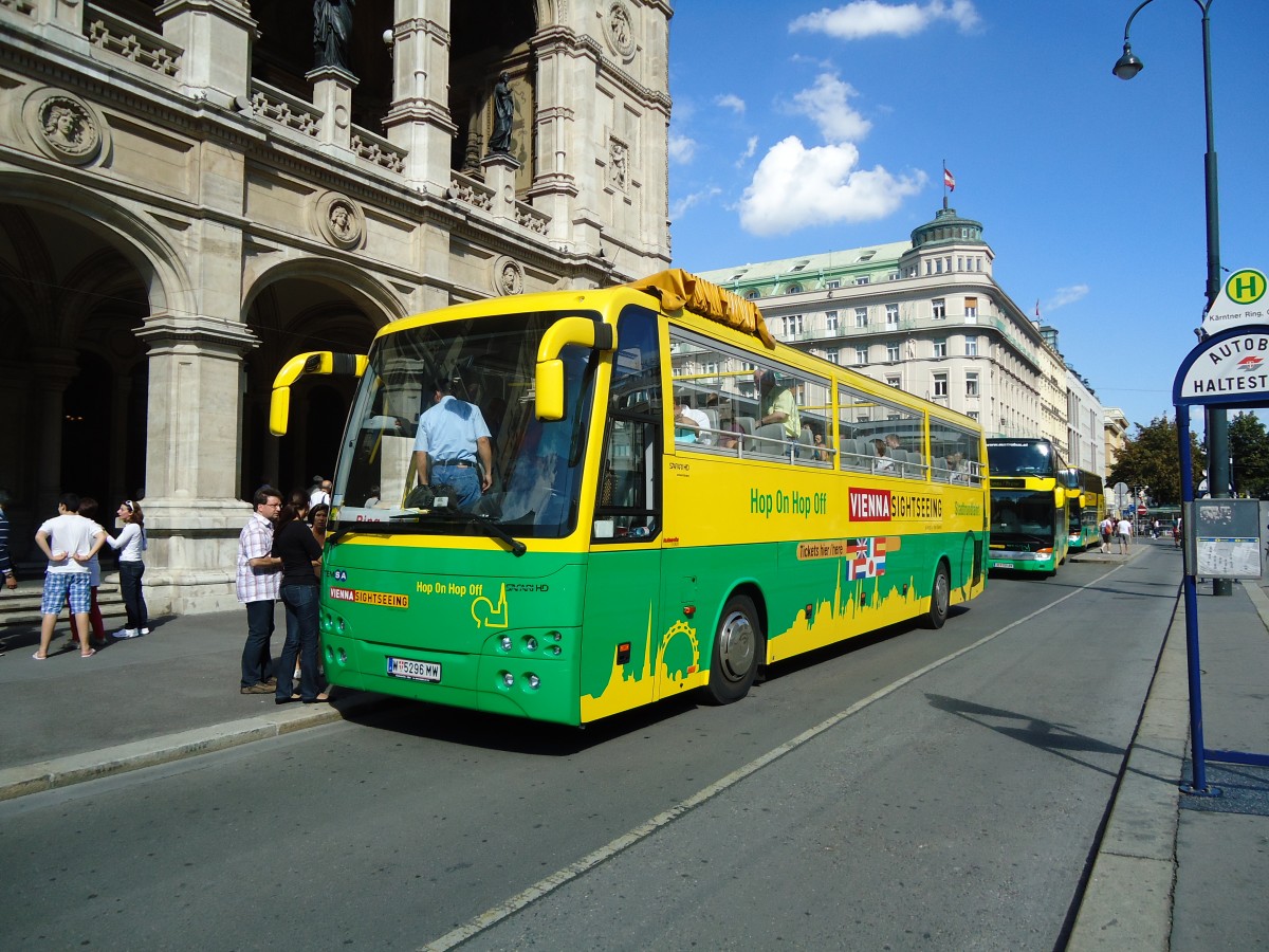 (128'402) - Elite Tours, Wien - W 5296 MW - Temsa am 9. August 2010 in Wien-Krntner Ring, Oper