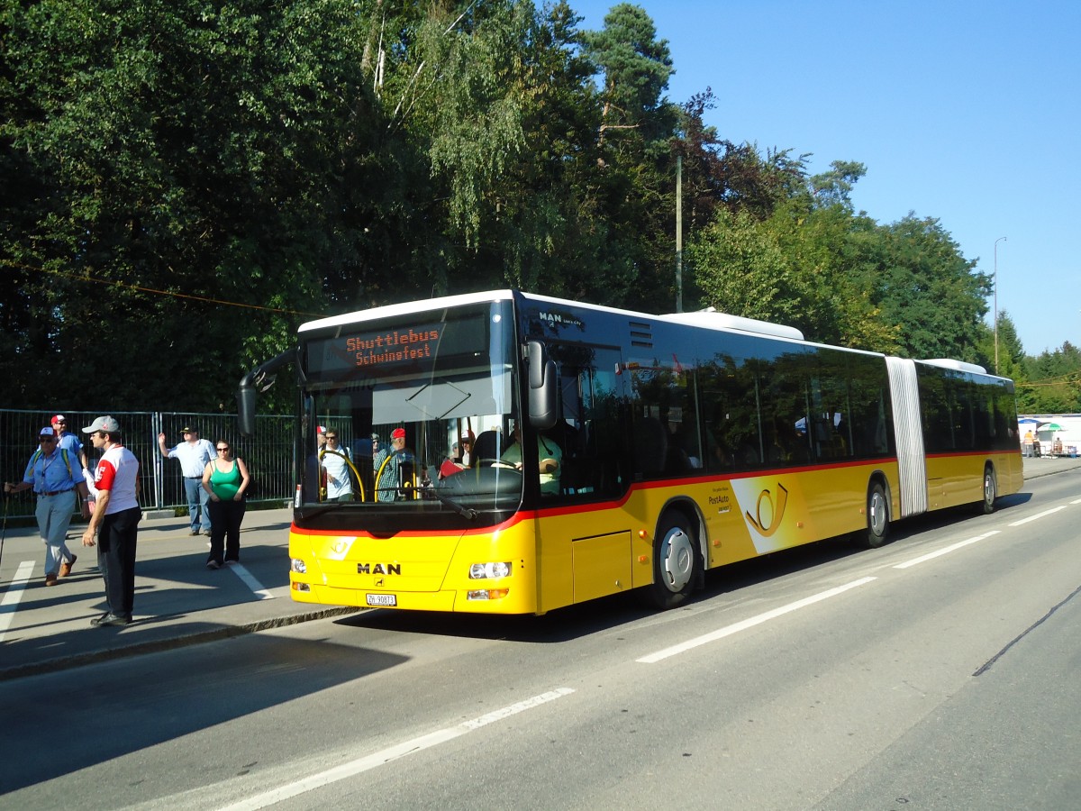 (128'898) - Stutz, Jonen - Nr. 258/ZH 90'873 - MAN am 21. August 2010 in Frauenfeld, Sportplatz