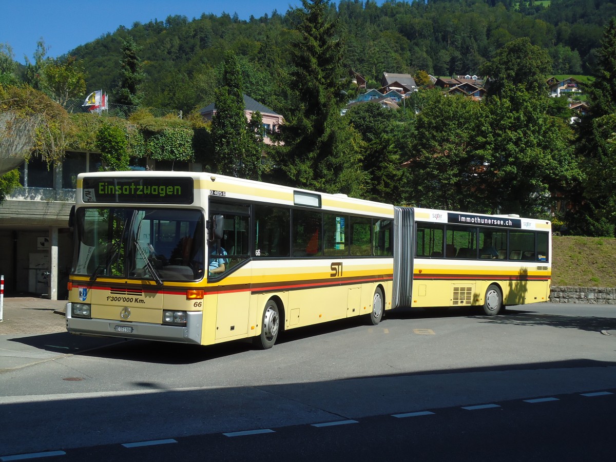 (129'192) - STI Thun - Nr. 66/BE 371'366 - Mercedes am 1. September 2010 in Oberhofen, Wichterheer