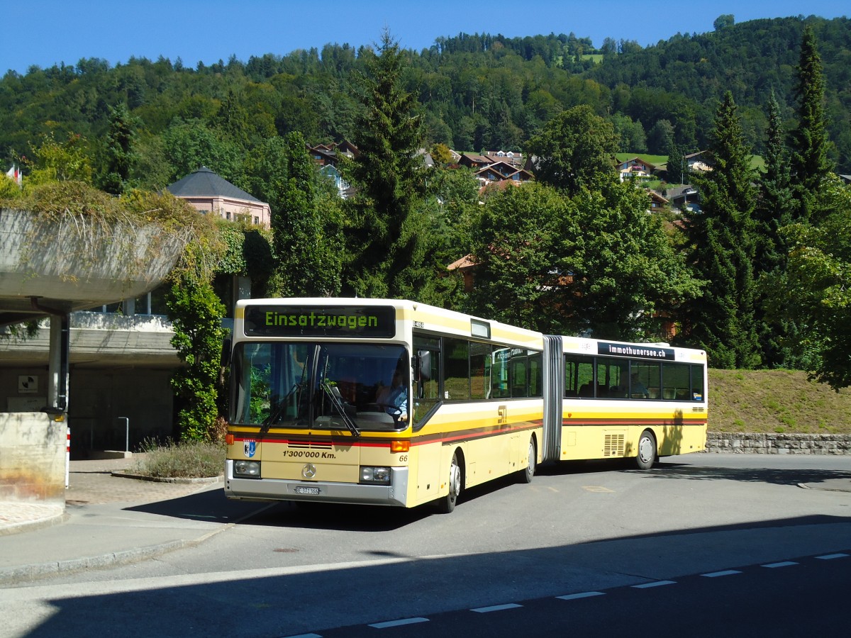 (129'193) - STI Thun - Nr. 66/BE 371'366 - Mercedes am 1. September 2010 in Oberhofen, Wichterheer