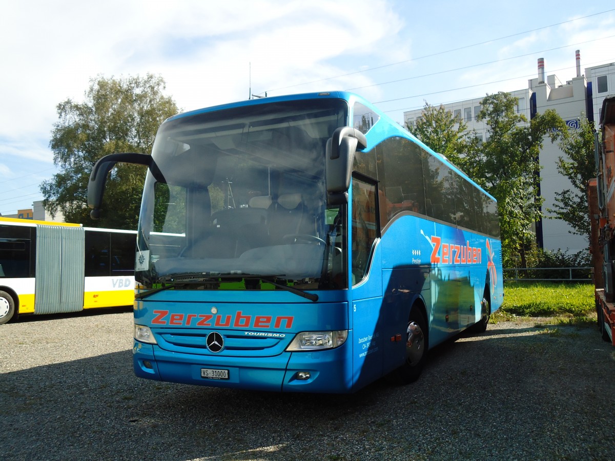 (129'652) - Zerzuben, Visp-Eyholz - Nr. 5/VS 31'000 - Mercedes am 12. September 2010 in Kloten, EvoBus