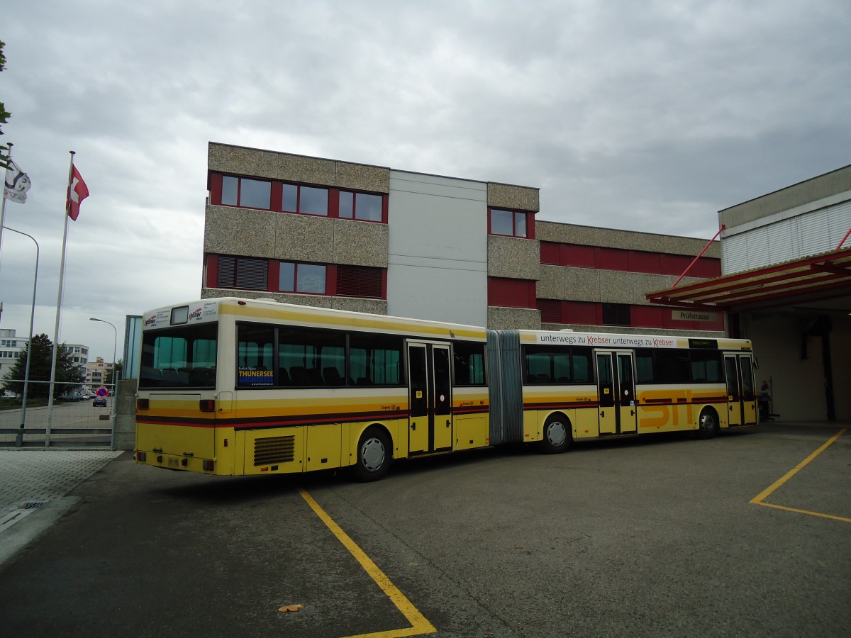 (129'748) - STI Thun - Nr. 63 - Mercedes am 15. September 2010 in Kloten, EvoBus