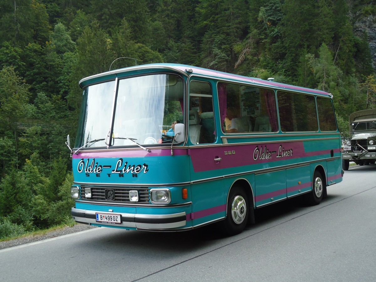 (129'859) - Aus Oesterreich: Wstner, Bezau - B 499 DZ - Setra am 18. September 2010 bei Valendas