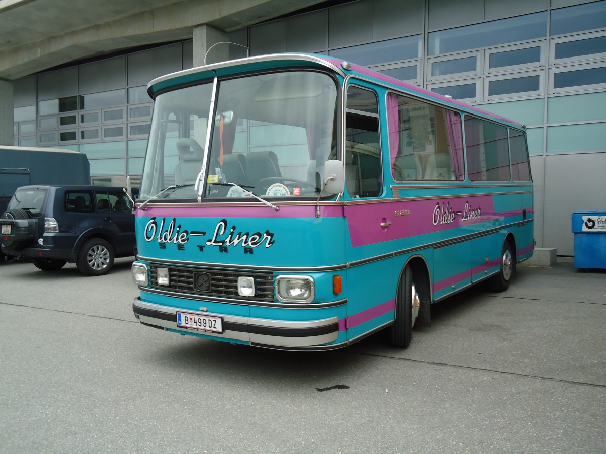 (129'942) - Aus Oesterreich: Wstner, Bezau - B 499 DZ - Setra am 18. September 2010 in Breil, Militranlage