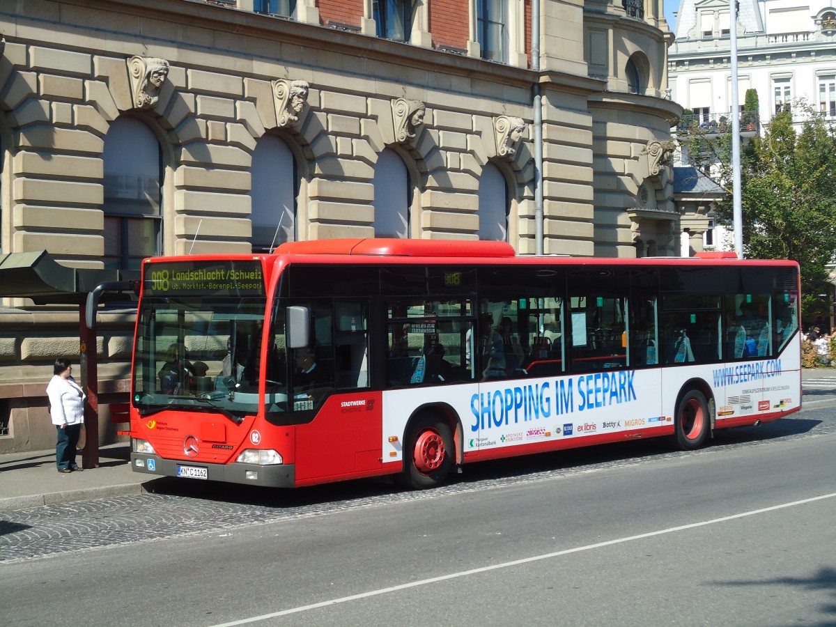 (130'062) - SWK Konstanz - Nr. 62/KN-C 1162 - Mercedes am 20. September 2010 in Konstanz, Post/Marktsttte