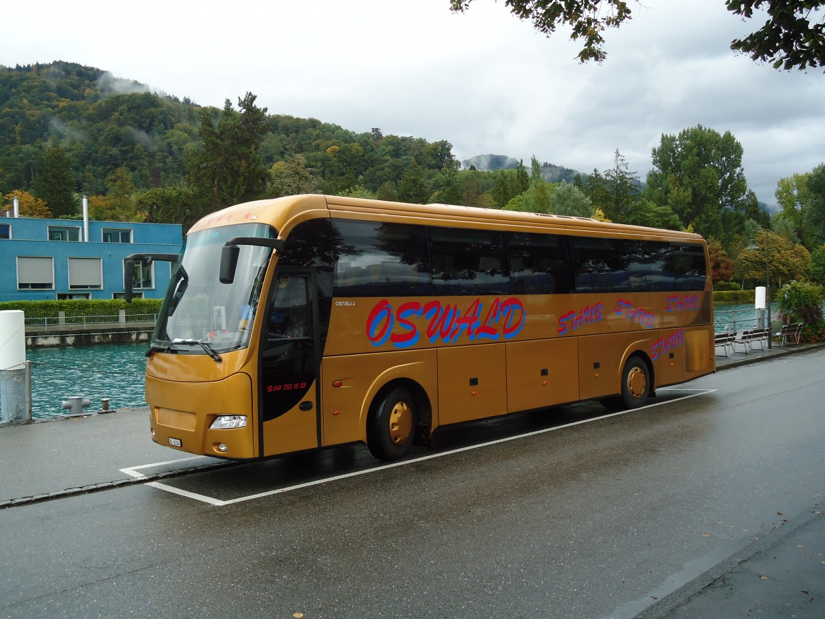 (130'105) - Staub, Menzingen - ZG 62'384 - Volvo am 25. September 2010 bei der Schifflndte Thun