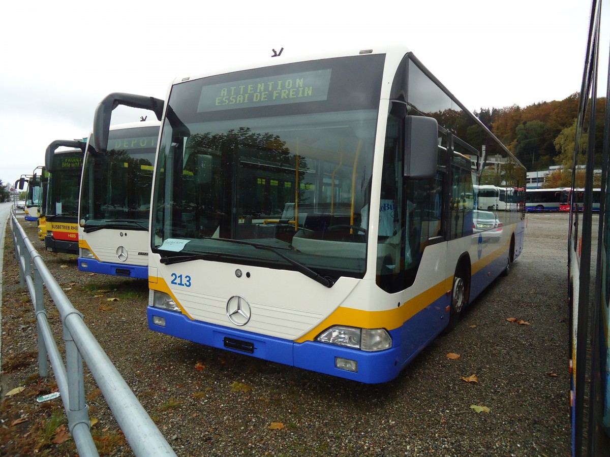 (130'752) - TC La Chaux-de-Fonds - Nr. 213 - Mercedes am 24. Oktober 2010 in Kloten, EvoBus