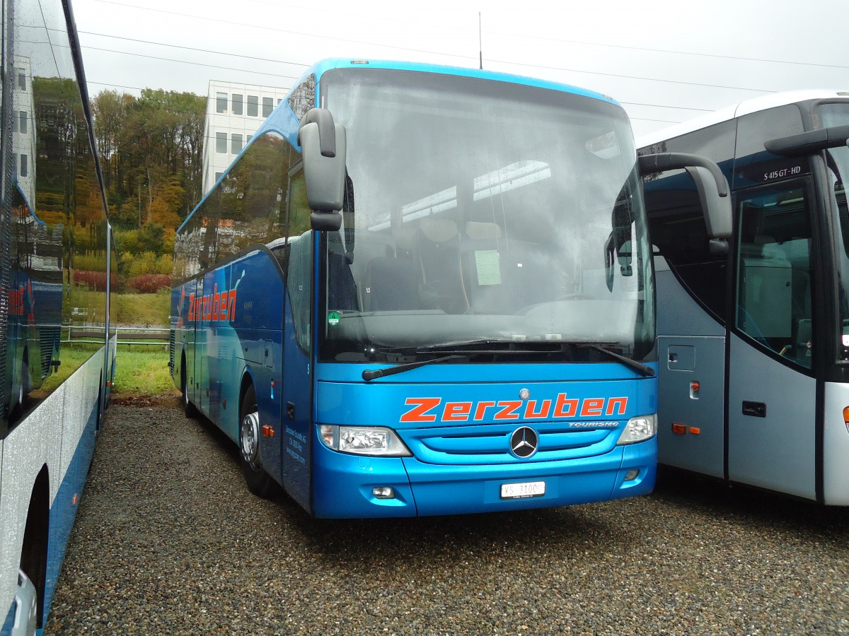 (130'757) - Zerzuben, Visp-Eyholz - Nr. 5/VS 31'000 - Mercedes am 24. Oktober 2010 in Kloten, EvoBus