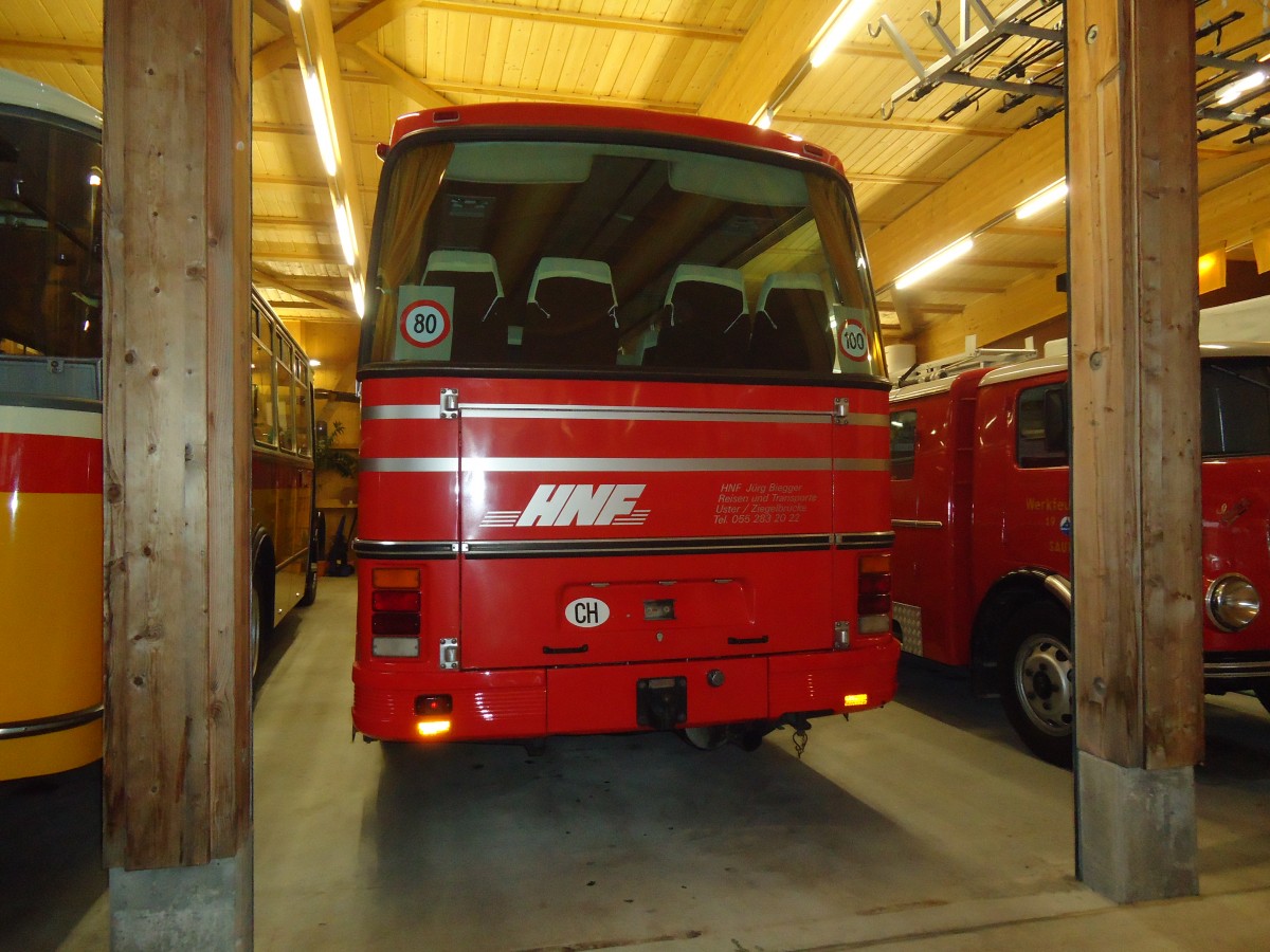 (130'802) - Biegger, Uster - Nr. 31 - Setra (ex AFA Adelboden Nr. 31; ex AFA Adelboden Nr. 10; ex Frhlich, Zrich) am 24. Oktober 2010 in Ziegelbrcke, Museum