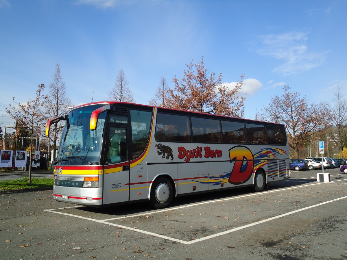 (130'886) - Dysli, Bern - Nr. 22/BE 107'820 - Setra am 11. November 2010 in Thun, Seestrasse