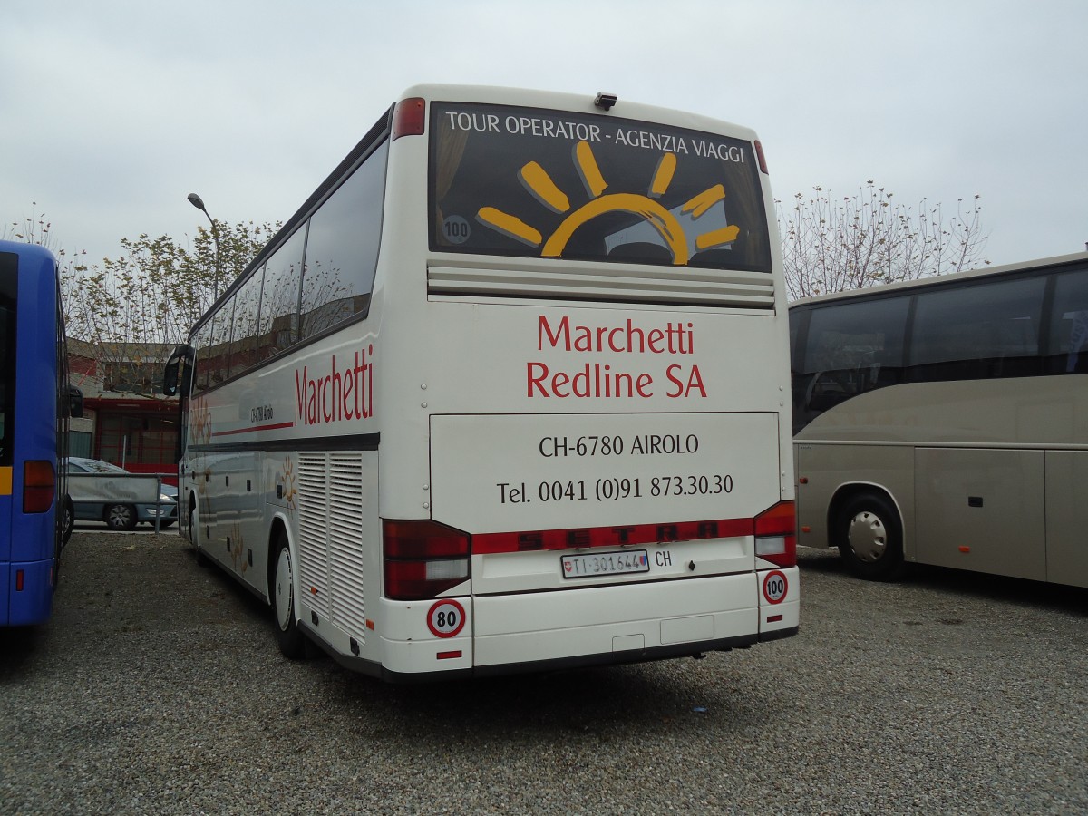 (131'027) - Marchetti, Airolo - TI 301'644 - Setra am 17. November 2010 in Kloten, EvoBus