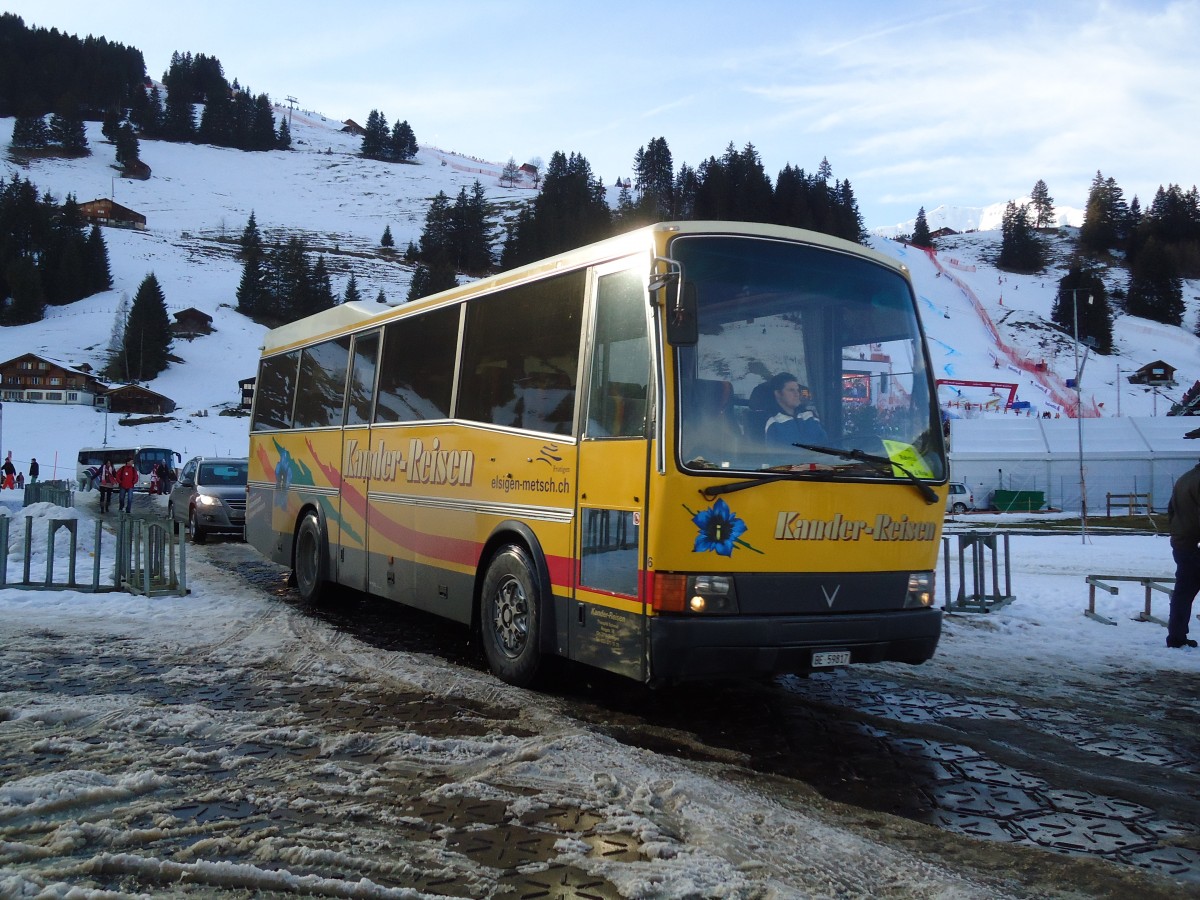 (132'164) - Kander-Reisen, Frutigen - Nr. 6/BE 59'817 - Vetter am 8. Januar 2011 in Adelboden, Weltcup