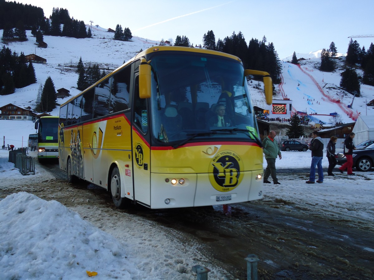 (132'191) - PostAuto Bern - BE 555'002 - Bova am 8. Januar 2011 in Adelboden, Weltcup