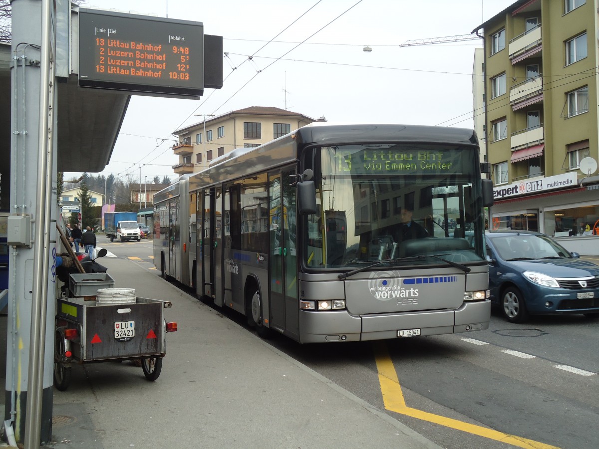 (132'973) - AAGR Rothenburg - Nr. 28/LU 15'041 - Scania/Hess am 11. Mrz 2011 in Emmenbrcke, Sprengi