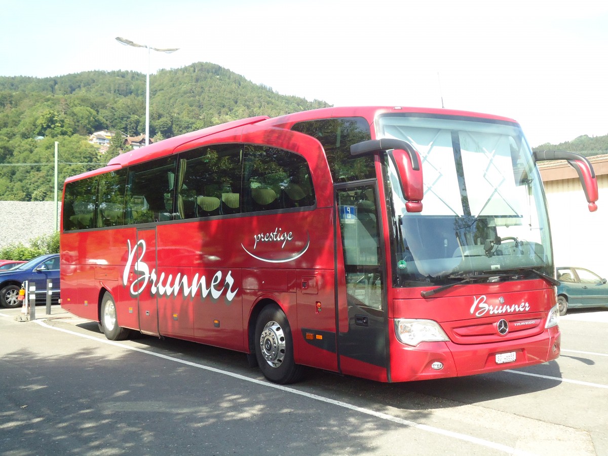 (133'887) - Brunner, Sargans - SG 46'658 - Mercedes am 28. Mai 2011 in Thun, Seestrasse