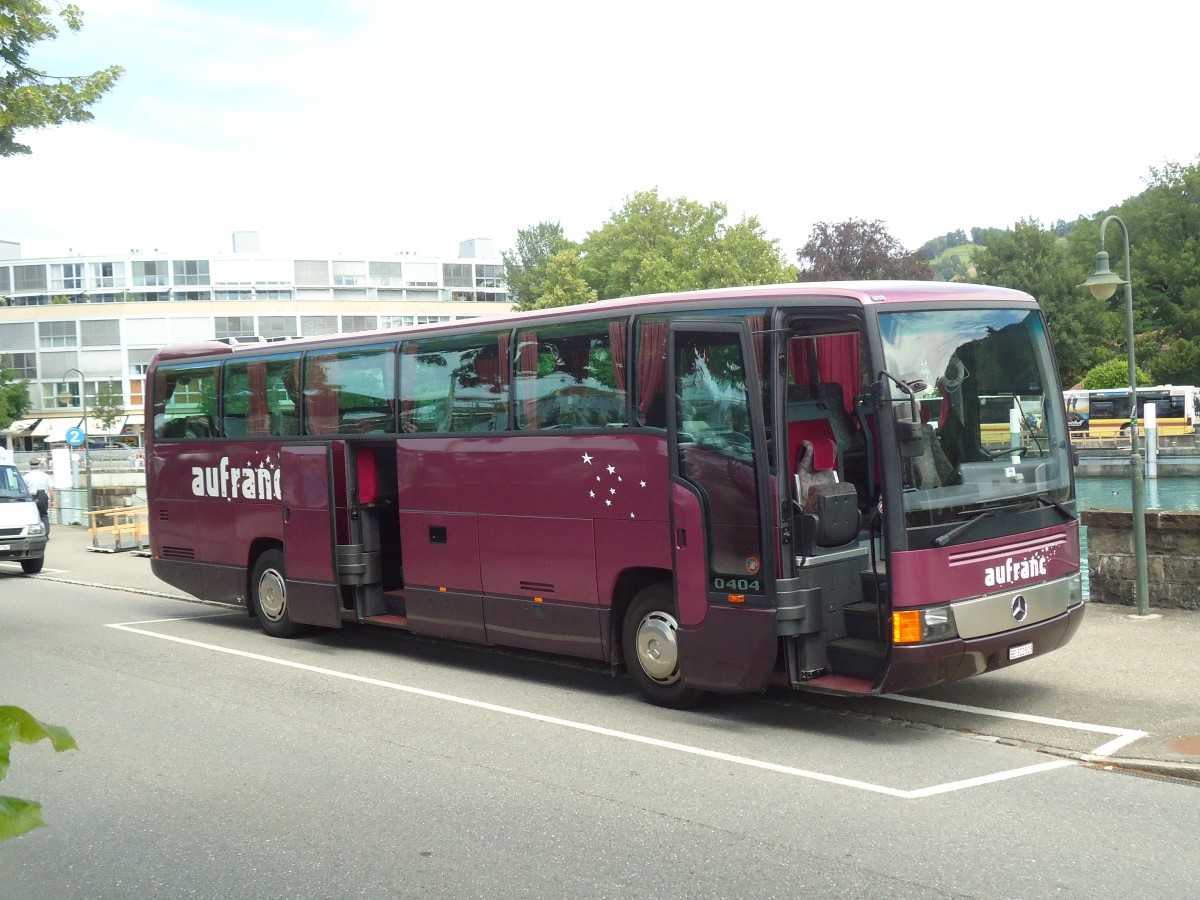 (134'305) - Aufranc, Orvin - BE 322'523 - Mercedes am 21. Juni 2011 bei der Schifflndte Thun