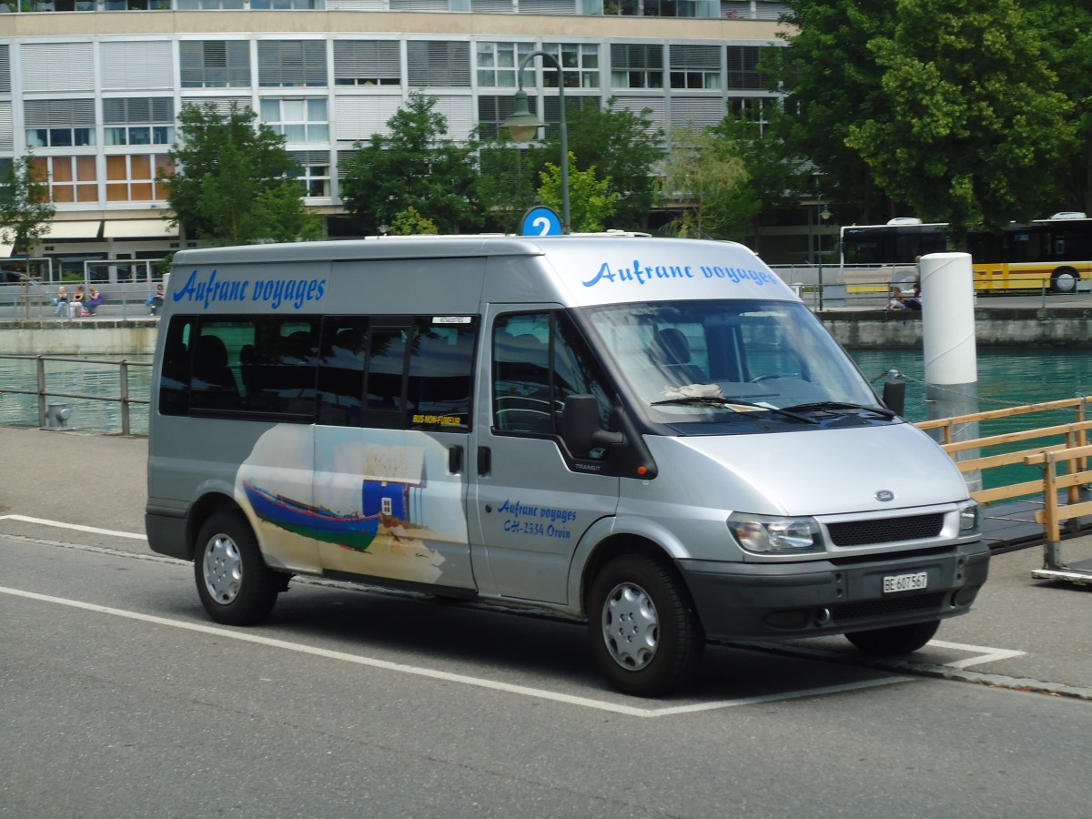 (134'306) - Aufranc, Orvon - BE 607'567 - Ford am 21. Juni 2011 bei der Schifflndte Thun