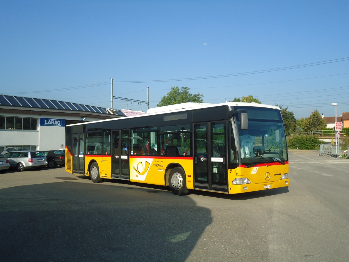 (135'491) - PostAuto Zrich - Nr. 149/ZH 587'882 - Mercedes (ex Nr. 5) am 17. August 2011 in Wil, Larag