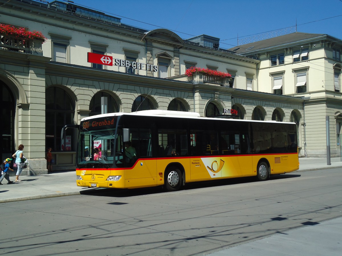 (135'499) - Steiger, Schlatt - Nr. 267/ZH 13'779 - Mercedes am 17. August 2011 beim Hauptbahnhof Winterthur