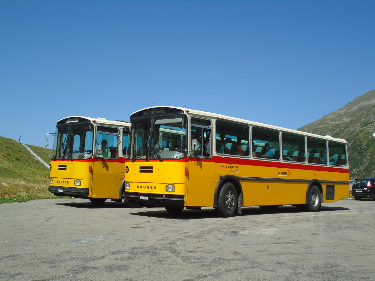 (135'730) - Mark, Andeer - GR 1866 - Saurer/R&J (ex PostAuto Graubnden; ex P 24'350) am 21. August 2011 in Mtteli