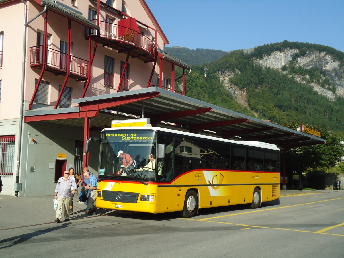 (135'756) - AVG Meiringen - Nr. 69/BE 416'769 - Mercedes am 21. August 2011 in Meiringen, Postautostation