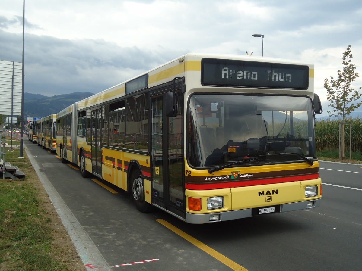 (135'894) - STI Thun - Nr. 72/BE 397'172 - MAN am 11. September 2011 in Thun, Arena Thun