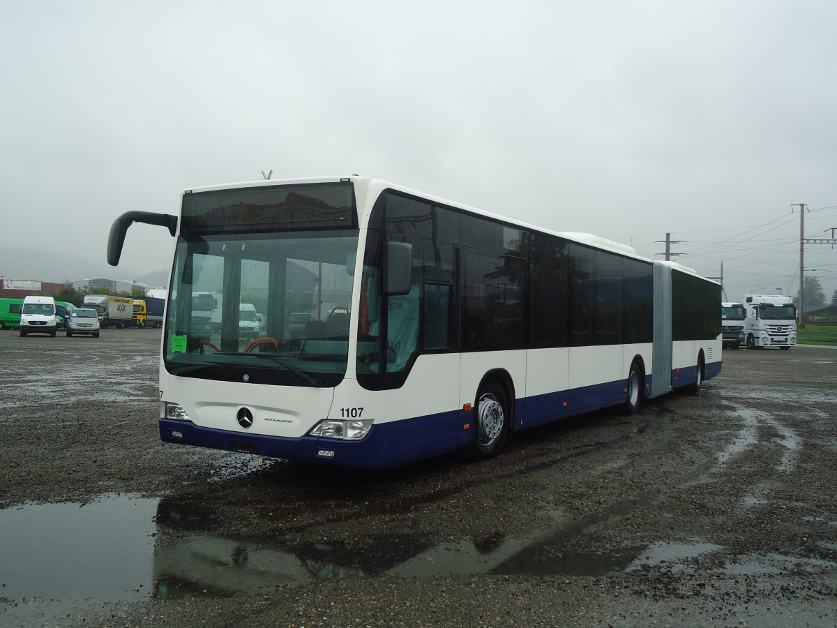 (135'897) - TPG Genve - Nr. 1107 - Mercedes am 14. September 2011 in Wil, Larag