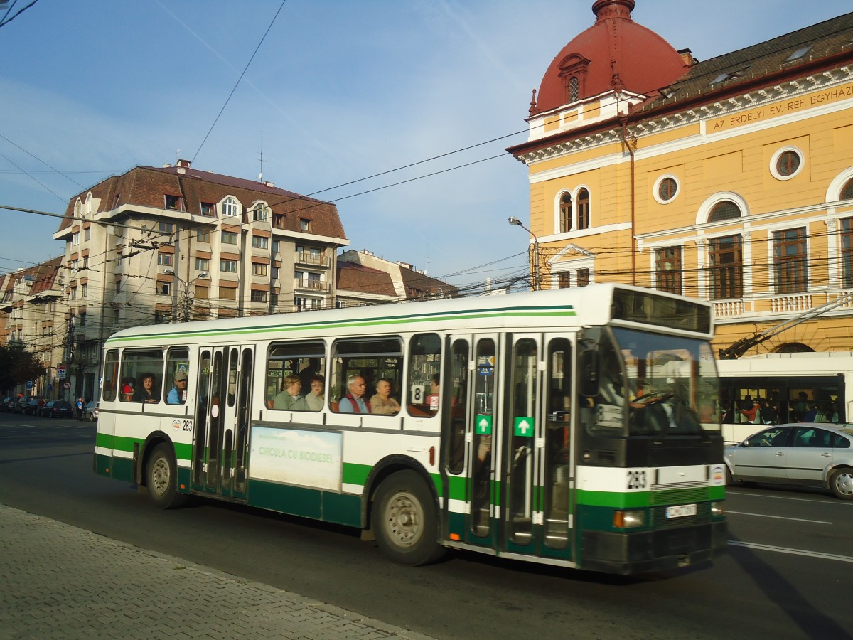 (136'515) - Ratuc, Cluj-Napoca - Nr. 283/CJ 07 XNT - Saviem (ex Frankreich) am 6. Oktober 2011 in Cluj-Napoca