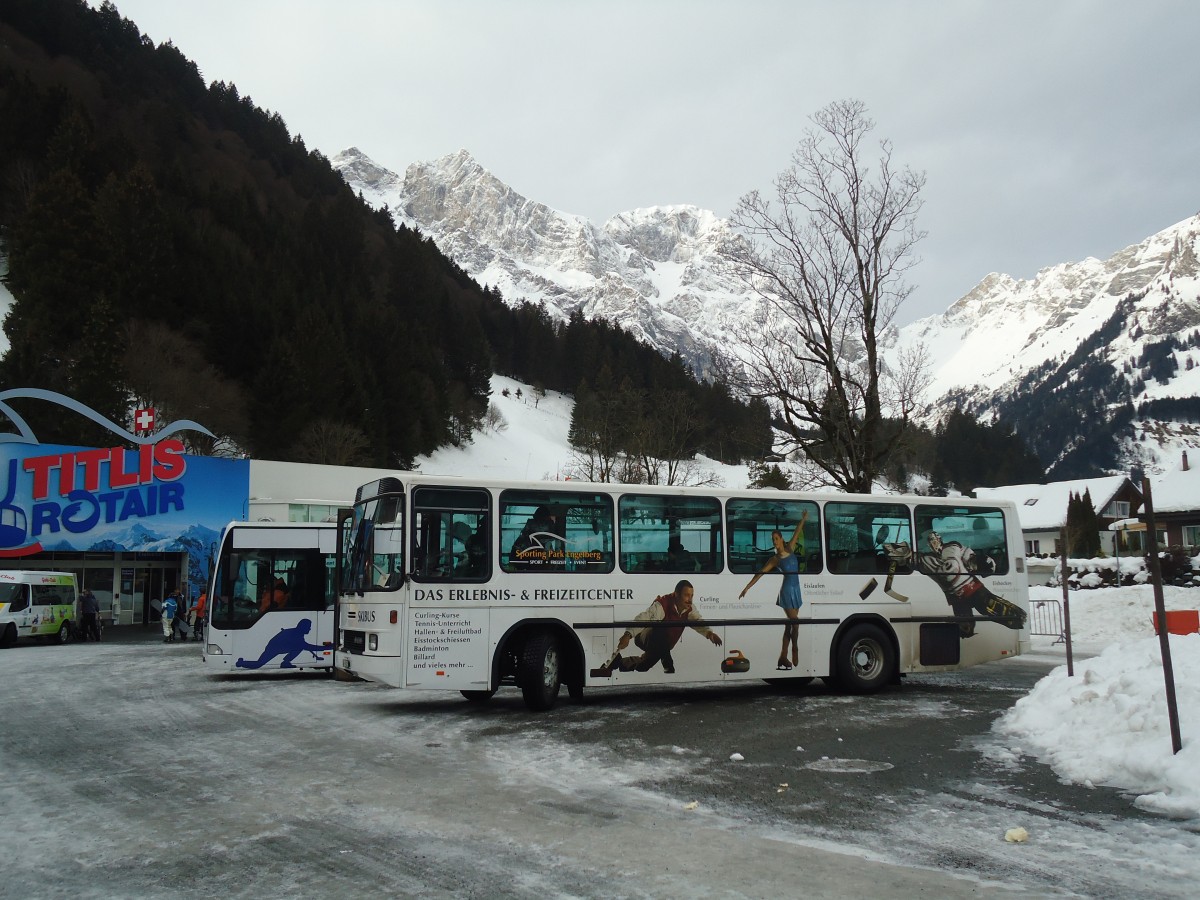 (137'343) - EAB Engelberg - Nr. 4/OW 10'265 - NAW/Hess (ex RTB Altsttten Nr. 49) am 2. Januar 2012 in Engelberg, Titlisbahnen