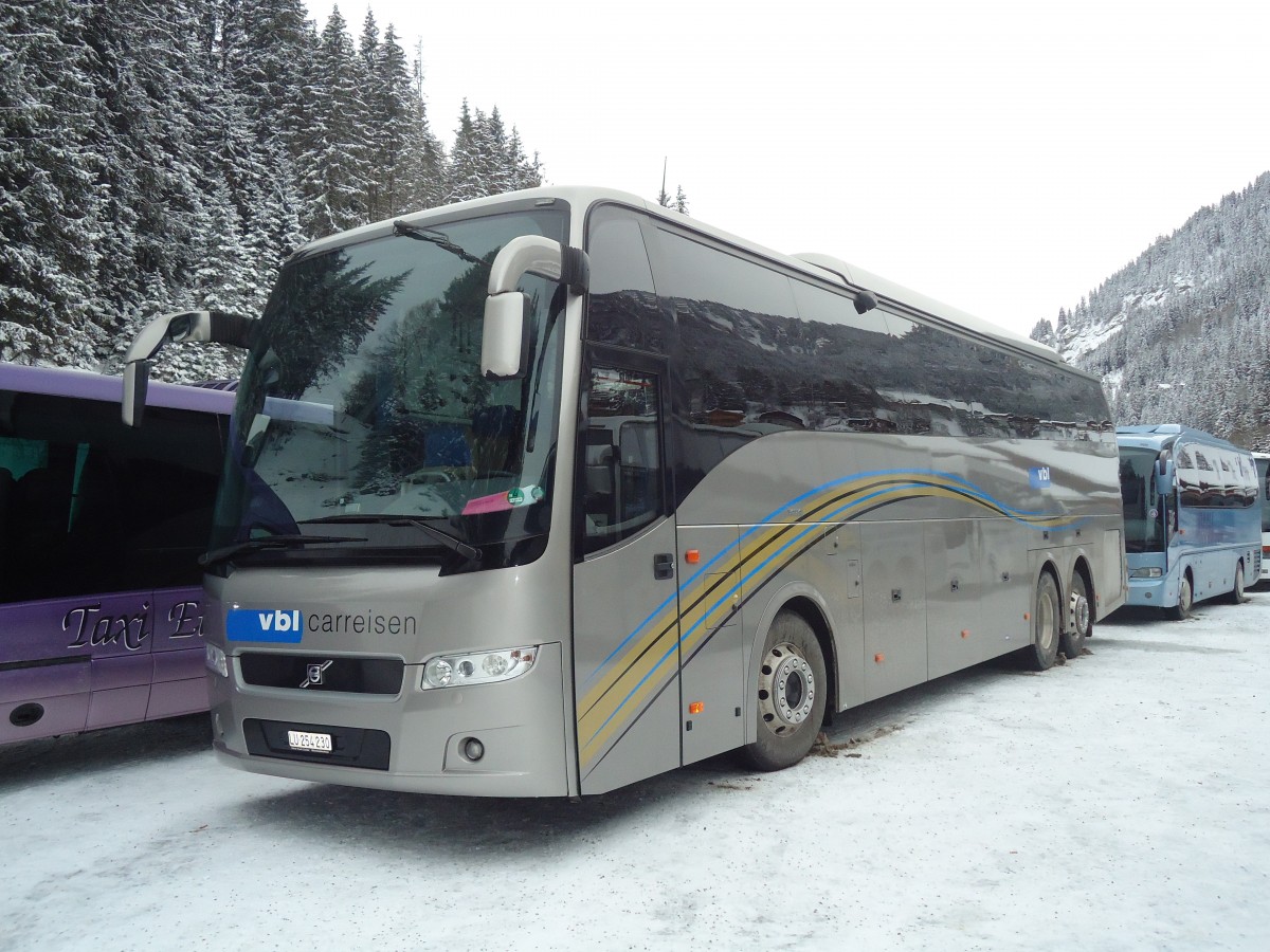 (137'396) - VBL Luzern - Nr. 804/LU 254'230 - Volvo am 7. Januar 2012 in Adelboden, ASB