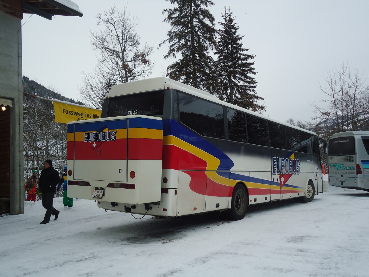 (137'405) - Knecht, Windisch - Nr. 48/AG 6980 - Bova am 7. Januar 2012 in Adelboden, ASB