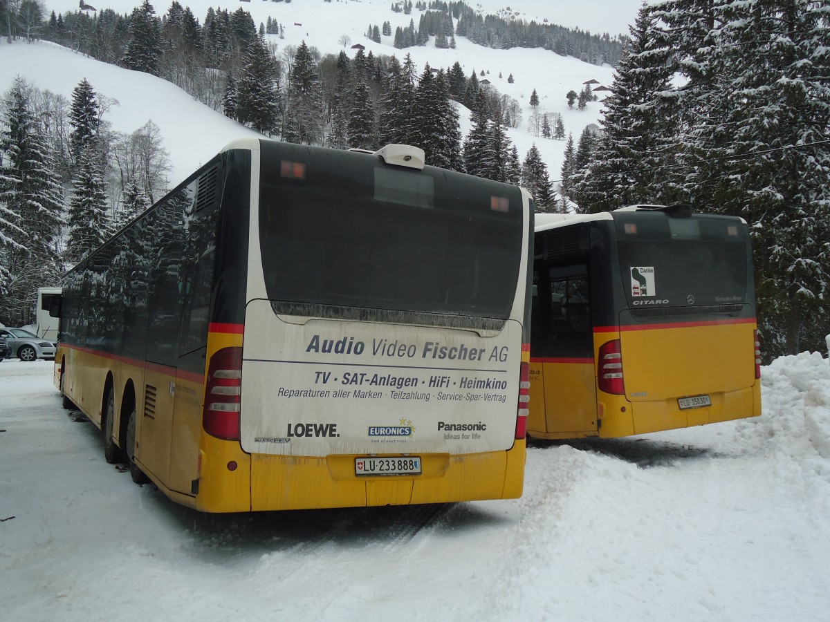 (137'521) - Bucheli, Kriens - Nr. 23/LU 233'888 - Mercedes am 7. Januar 2012 in Adelboden, Unter dem Birg