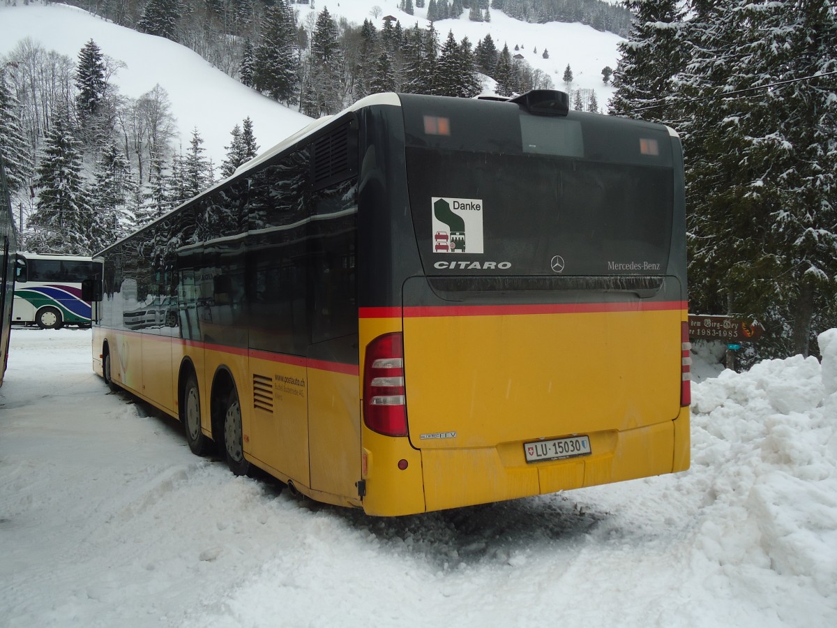 (137'522) - Bucheli, Kriens - Nr. 21/LU 15'030 - Mercedes am 7. Januar 2012 in Adelboden, Unter dem Birg