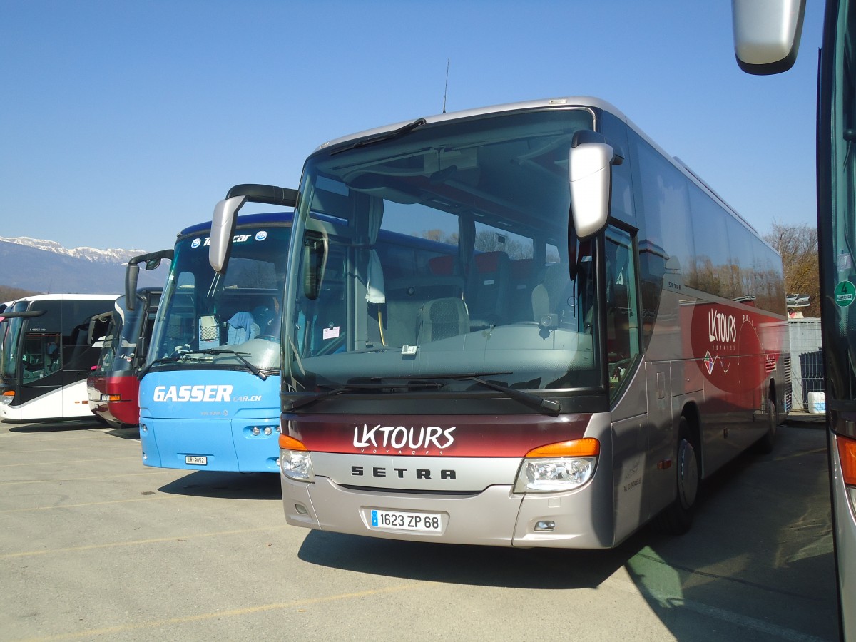 (138'216) - Aus Frankreich: Kunegel, Colmar - 1623 ZP 68 - Setra am 9. Mrz 2012 in Genve, P 47