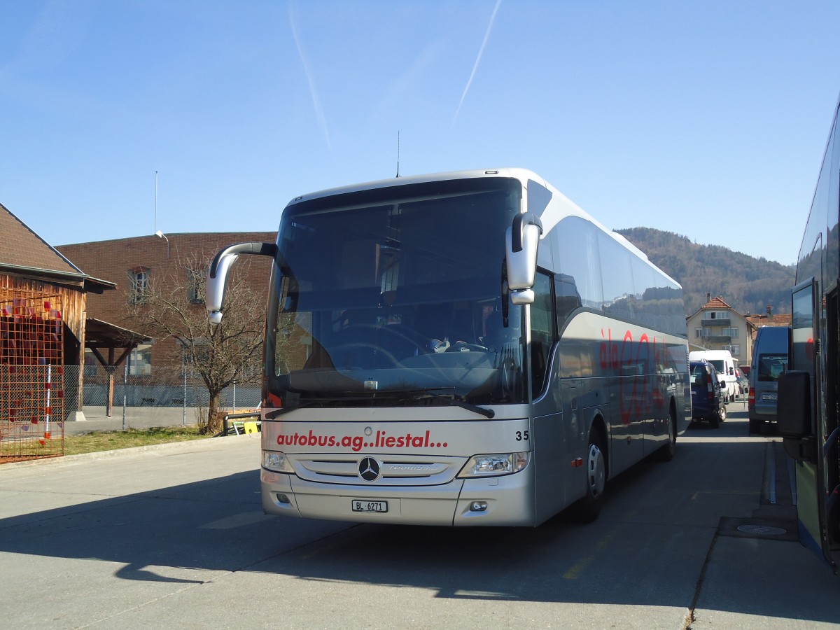 (138'349) - AAGL Liestal - Nr. 35/BL 6271 - Mercedes am 15. Mrz 2012 in Thun, Expo