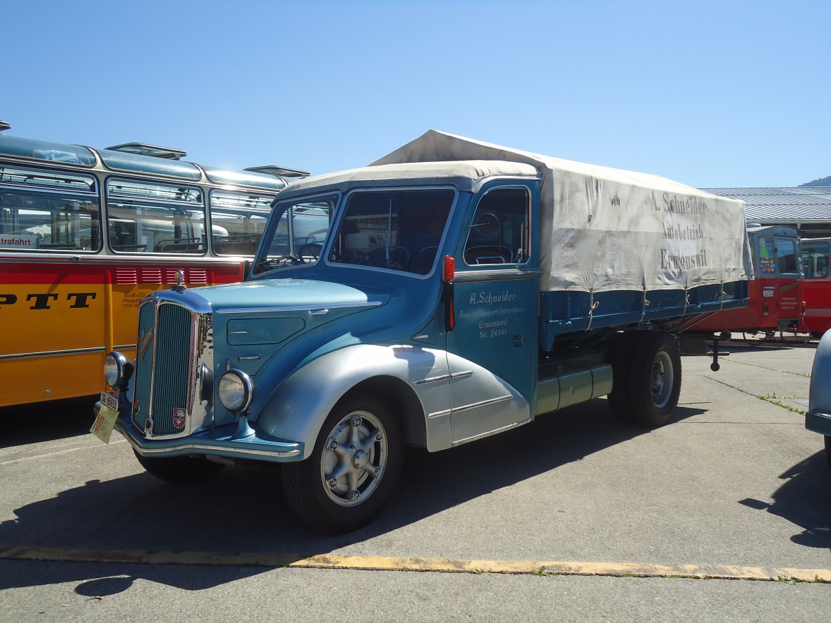 (139'660) - Schneider, Ermenswil - SG 65'933 - Saurer/Lauber am 16. Juni 2012 in Hinwil, AMP