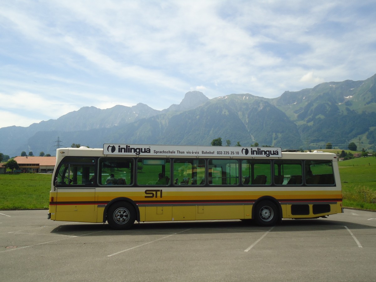 (140'042) - STI Thun - Nr. 52/BE 396'552 - Saurer/R&J am 24. Juni 2012 in Lngenbhl, Grizzlibr