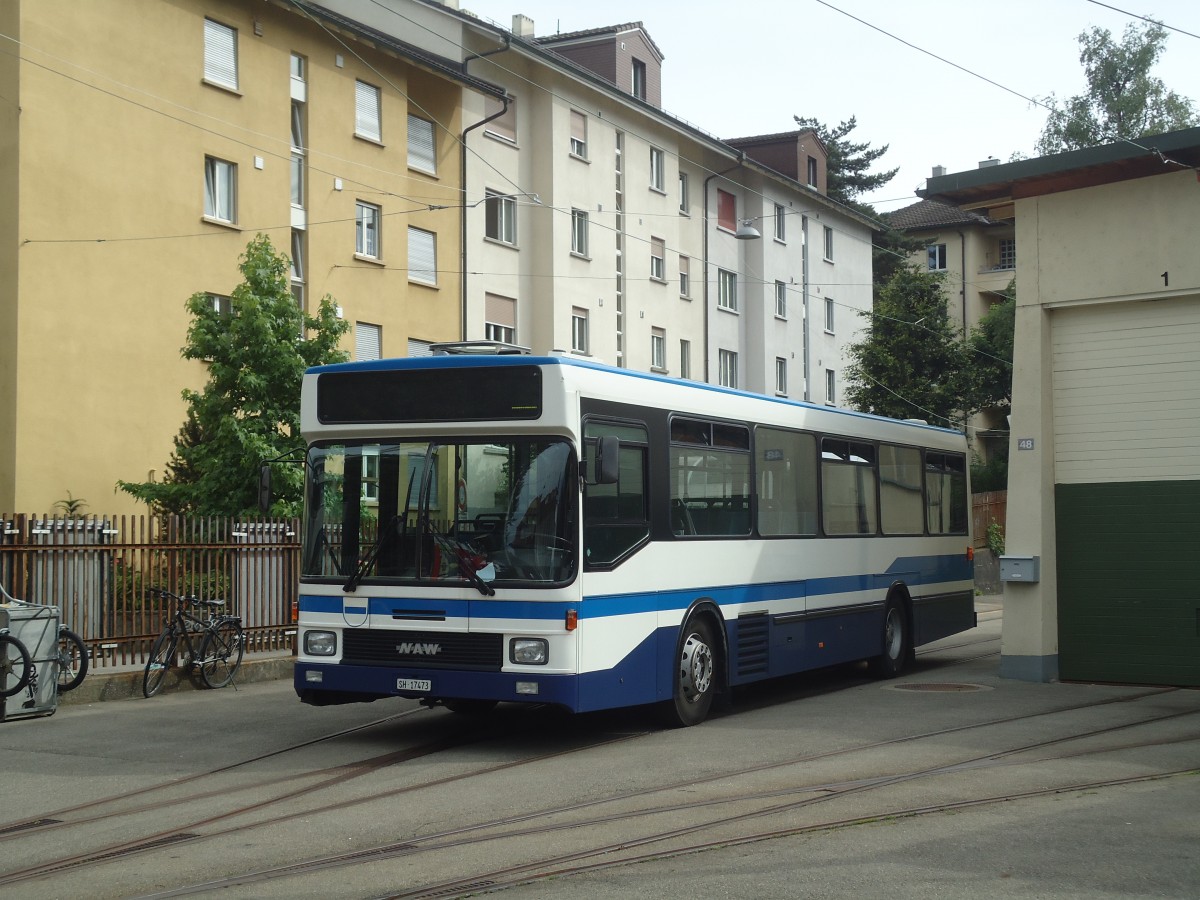 (140'169) - Ruklic, Schaffhausen - SH 17'473 - NAW/Hess (ex ZVB Zug Nr. 103; ex ZVB Zug Nr. 93) am 24. Juni 2012 in Bern, Weissenbhl