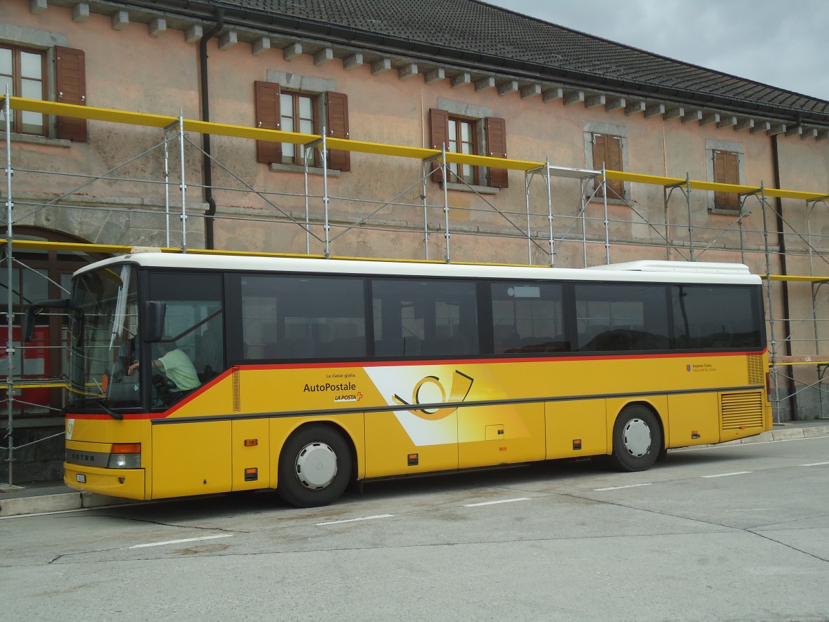 (140'365) - Marchetti, Airolo - Nr. 5/TI 303'333 - Setra am 1. Juli 2012 in Gotthard, Passhhe